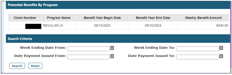 How do I determine if my benefit year has expired?