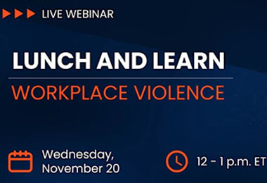 Lunch and Learn - Workplace Violence